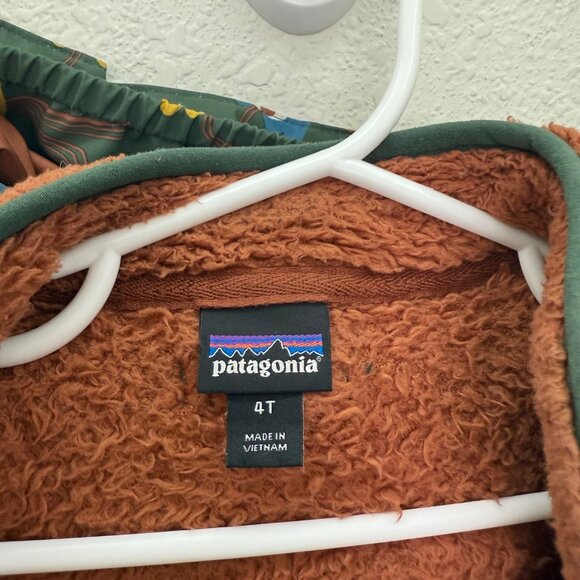 Patagonia All Seasons 3 in 1 Waterproof Snap Out Fleece Jacket 61380 Toddler 4T - Picture 2 of 9